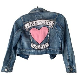 Kids Jean Jacket (S) Jessica Simpson - worn once, excellent condition. Fits 7-10
